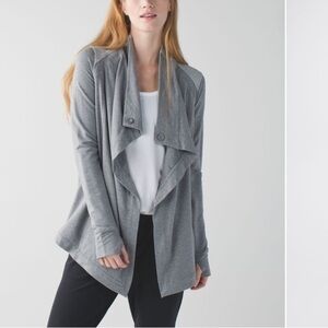 Lululemon Coast Wrap Heathered Mod size 4